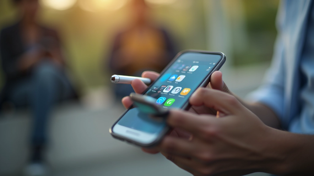 Pametni telefon s različitim aplikacijama za kettlemoorđivanje prikazanima na ekranu, svjetla pozadina, oštri fokus